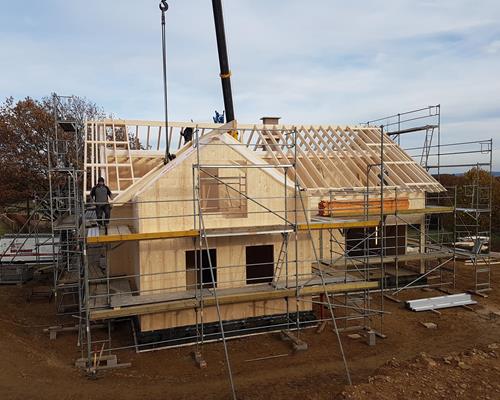 Maison en bois massif - Maison en bois