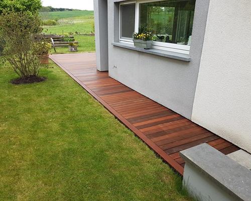 Terrasse en IPE à Canach - Terrasses en bois