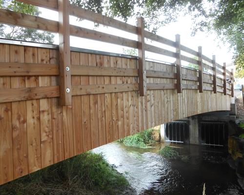 Pont en bois - Réalisations